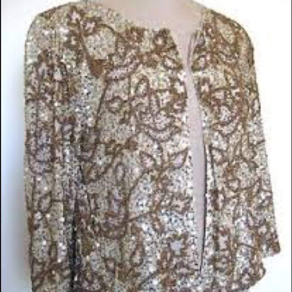 Calypso gold sequin jacket